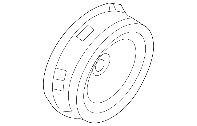 FA1Z-18808-LA Деталь REAR DR SPEAKER, LEFT