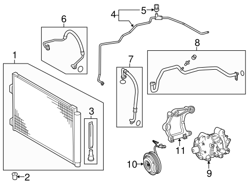 HVAC/SWITCHES & SENSORS for 2013 Toyota RAV4 #2