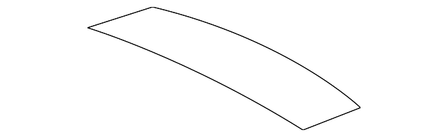 C2D30278 Деталь REAR GLASS