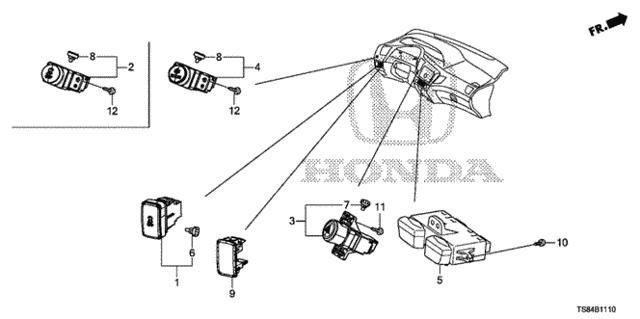Switch ('12) for 2012 Honda CIVIC COUPE #0