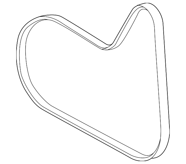 24401180 Деталь SERPENTINE BELT