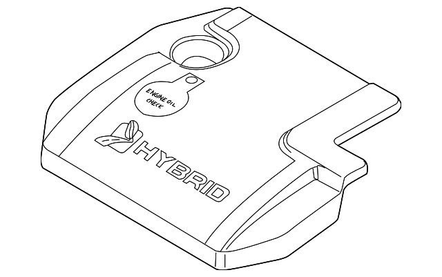 9E5Z-6A949-AB Деталь ENGINE COVER