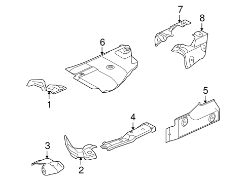 LR4 EXHAUST COMPONENTS