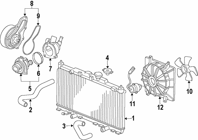 Radiator (Denso) Radiator (Denso)