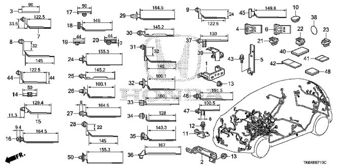 Plaster, Wire Harness (50X50) (Sumitomo) Plaster, Wire Harness (50X50) (Sumitomo)