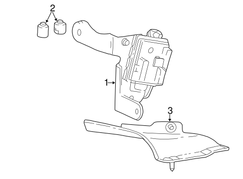 ABS Components for 2007 Ford F-250 Super Duty #0