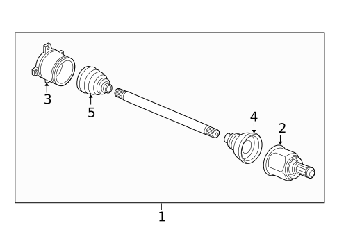 Drive Axles for 2020 Infiniti QX50 #0