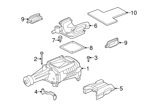 Range Rover Sport SUPERCHARGER & COMPONENTS
