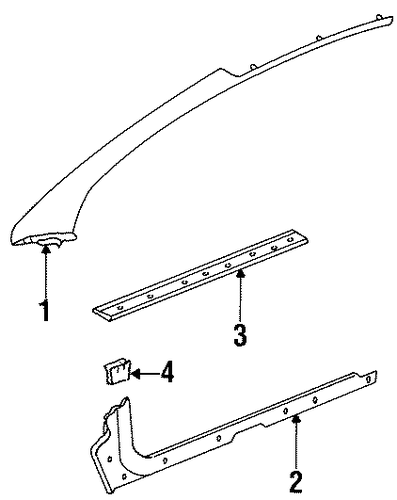 SC1 INTERIOR TRIM - PILLARS