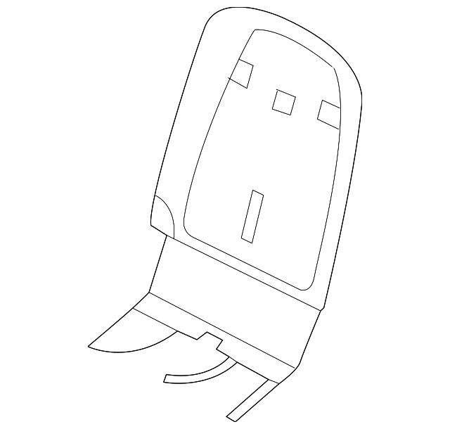 955-521-081-01-5Y5 Деталь SEAT BACK PANEL, LEFT