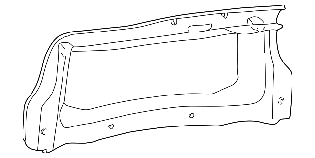 YF4Z5445594AAA Деталь TRIM PANEL