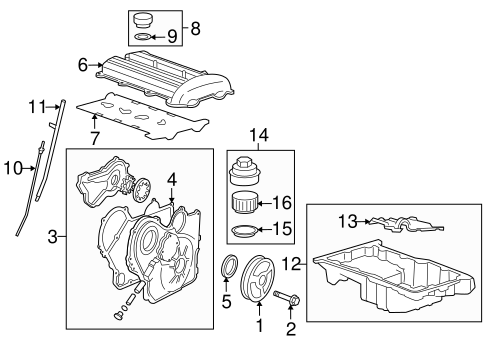 Vue ENGINE PARTS