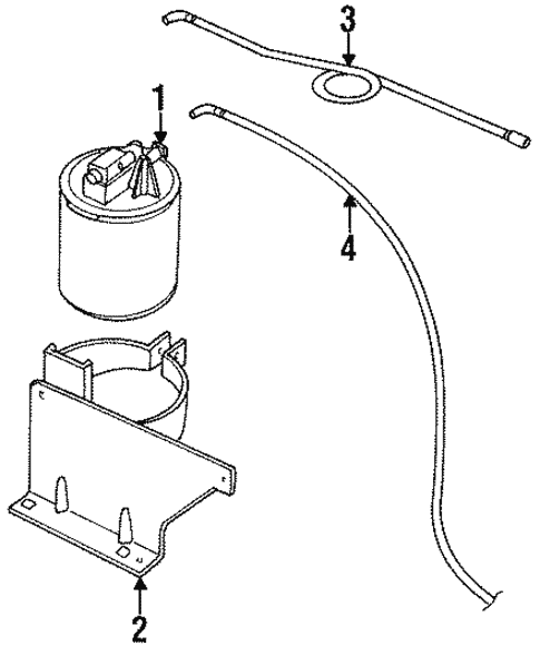 Emission Components for 1994 Land Rover Discovery #0