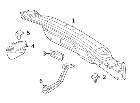Interior Trim - Trunk for 2019 Mazda 6 #0
