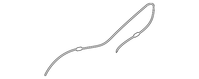 2C5Z-12601L60-AA Деталь RELEASE CABLE, LEFT