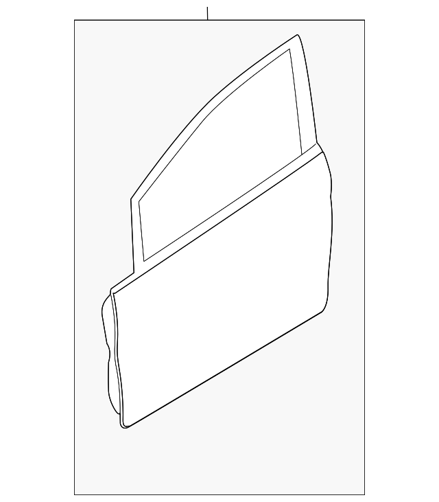 D2BZ-5420124-B DOOR SHELL, RIGHT