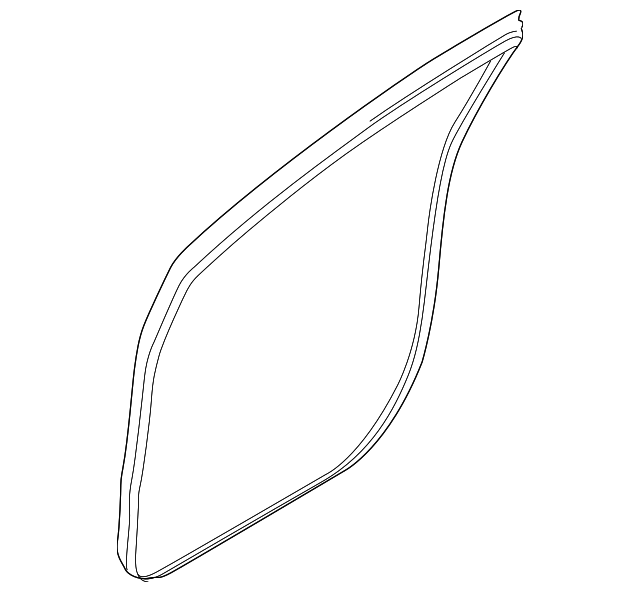 BE8Z-5420709-A W'STRIP ON BODY, LEFT