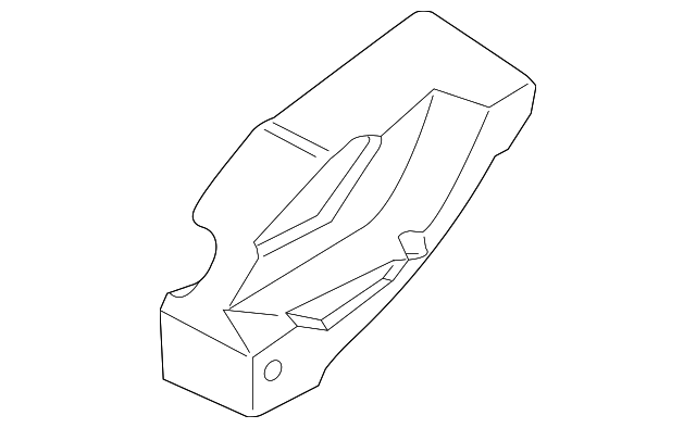 D2BZ-99044E84-A PAD, RIGHT