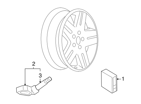 G3 TIRE PRESSURE MONITOR COMPONENTS