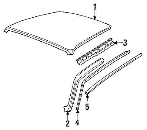 XJS ROOF & COMPONENTS