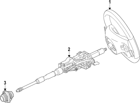 Steering Column for 2016 Mercedes-Benz C 300 #0