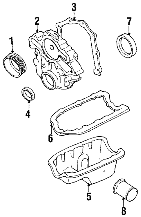 Engine Parts for 1994 Mazda B3000 #0