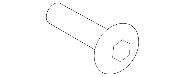 24469788 Деталь ADJUST HANDLE BOLT, LEFT