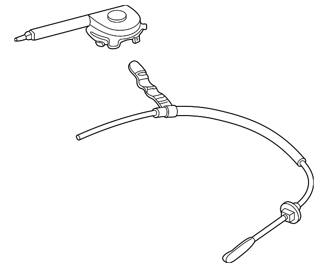 6F2Z-9A825-AA Деталь ACTUATOR ASSY