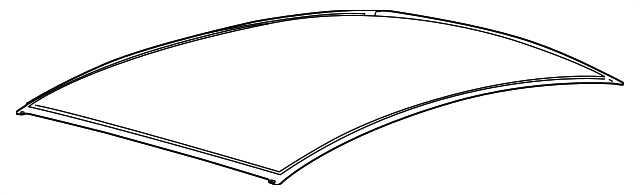 CP9Z-5450202-A Деталь ROOF PANEL