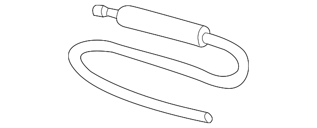 EEH100551 Деталь DRAIN TUBE, RIGHT