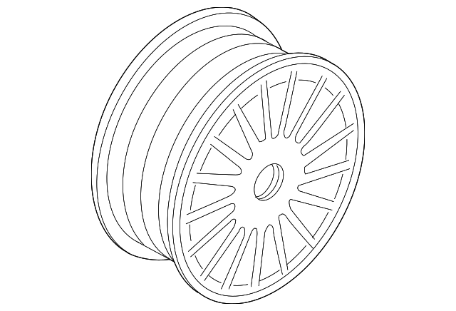 30638512 Деталь WHEEL, ALLOY