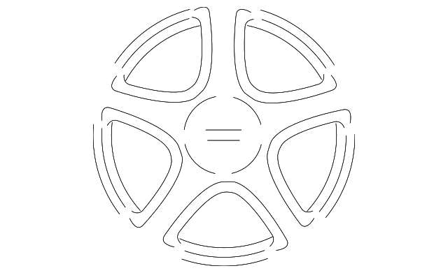 30618611 Деталь WHEEL, ALLOY