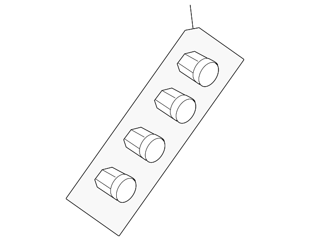 30824547 Деталь WHEEL NUT