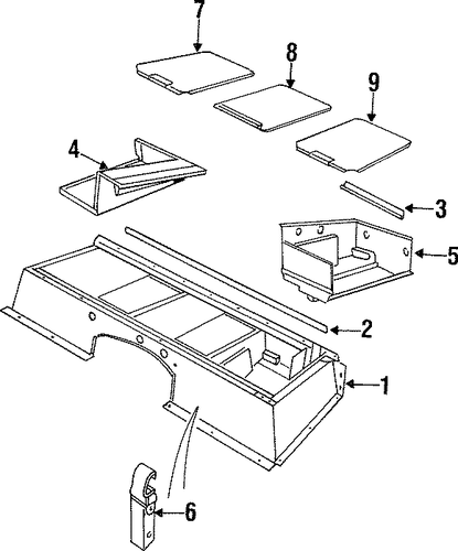 Defender 90 SEAT COMPONENTS