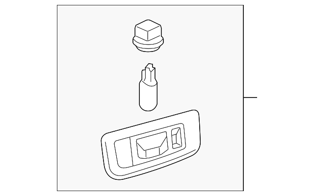 958-632-291-21-OM8 Деталь READING LMP ASSY, LEFT