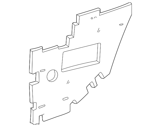 22654882 Деталь INSULATOR, LEFT