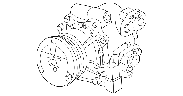 ERR4534 Деталь COMPRESSOR ASSY