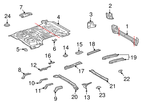 BODY/REAR BODY for 2008 Toyota Land Cruiser #1