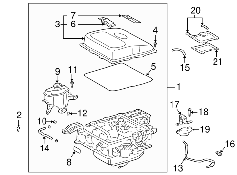 ELECTRICAL/ELECTRICAL COMPONENTS for 2001 Toyota Prius #3