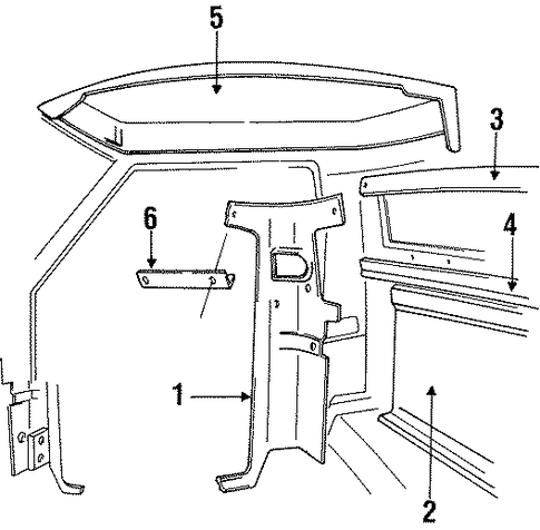 Ranger INTERIOR TRIM - CAB 2