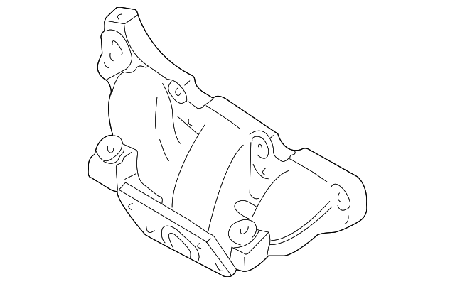 9207907 Деталь MANIFOLD, RIGHT