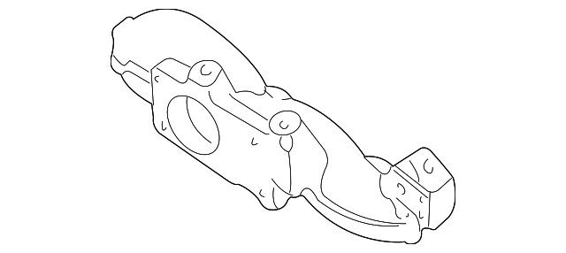 9207906 Деталь MANIFOLD, LEFT