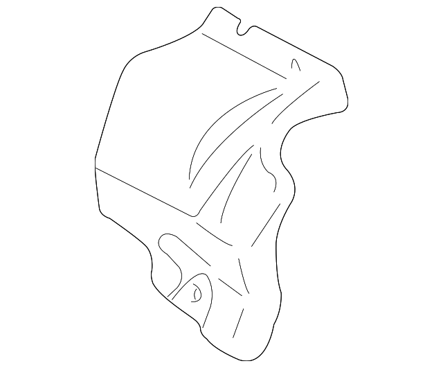 9471668 Деталь HEAT SHIELD, LEFT
