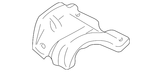 9486003 Деталь HEAT SHIELD, RIGHT