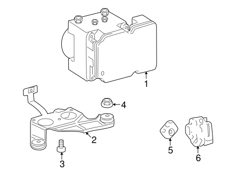 BRAKES/TRACTION CONTROL for 2010 Toyota Sequoia #1
