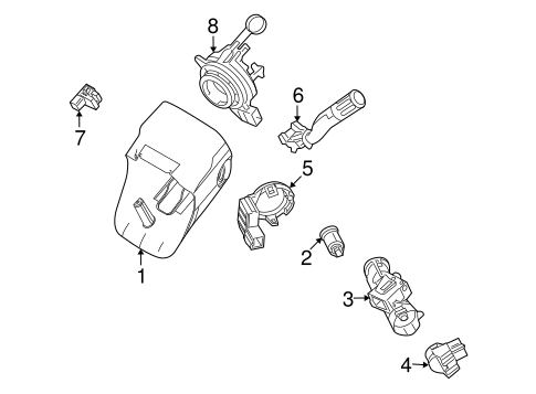 Ignition Lock for 2011 Ford Flex #0