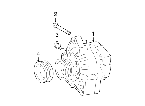 ELECTRICAL/ALTERNATOR for 2007 Scion tC #2