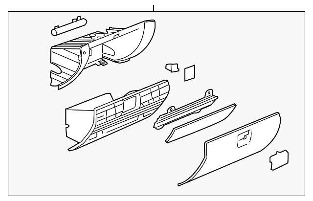 25924513 Деталь GLOVE BOX