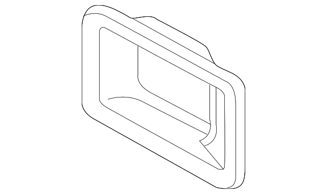 FVK100280PMA Деталь HANDLE BEZEL, RIGHT
