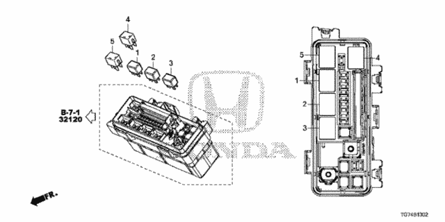 Control Unit (Engine Room) (3) for 2017 Honda Pilot #0
